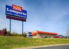 Lampert Lumber billboard