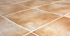 Ceramic tile background. Close-up of newly installed tile with