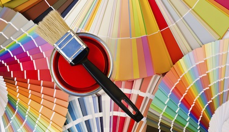 lots of paint cards