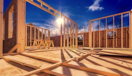 New house construction
