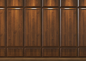 interior background of wood cladding wall