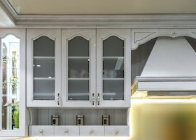 White kitchen interior
